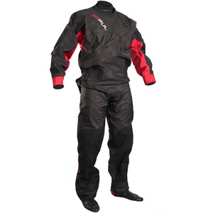 GUL Dartmouth Eclip Zip Drysuit BLACK / RED GM0378-B3 2ND